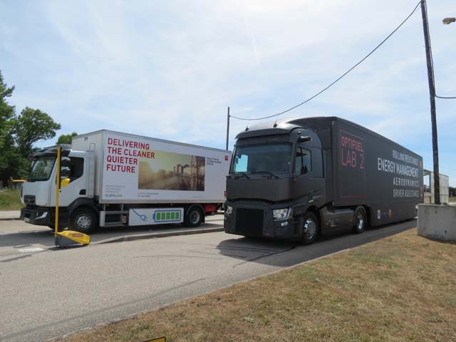 Renault Trucks nos abrió las puertas de su centro de pruebas situado en Lyon.
